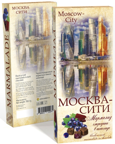  Сладарт Мармелад Черносмородиновый в тёмном шоколаде, 150г  в Перми