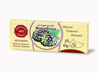  Мармелад натуральный "Ежевика" 140г в Перми