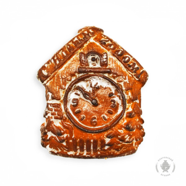 №1 Пряник печатный  Часы, 300г(начинка сгущёнка+орех) в Перми