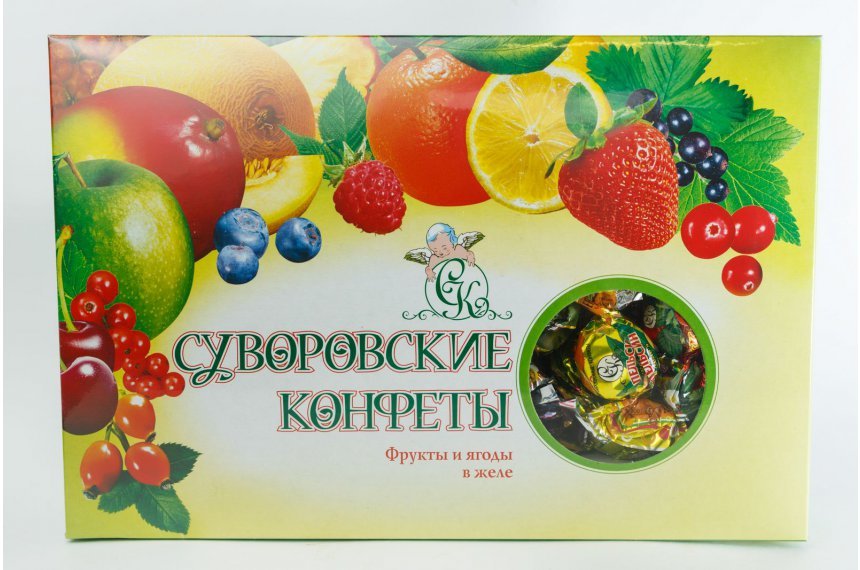  Суворовские конфеты желейные 500г в Перми
