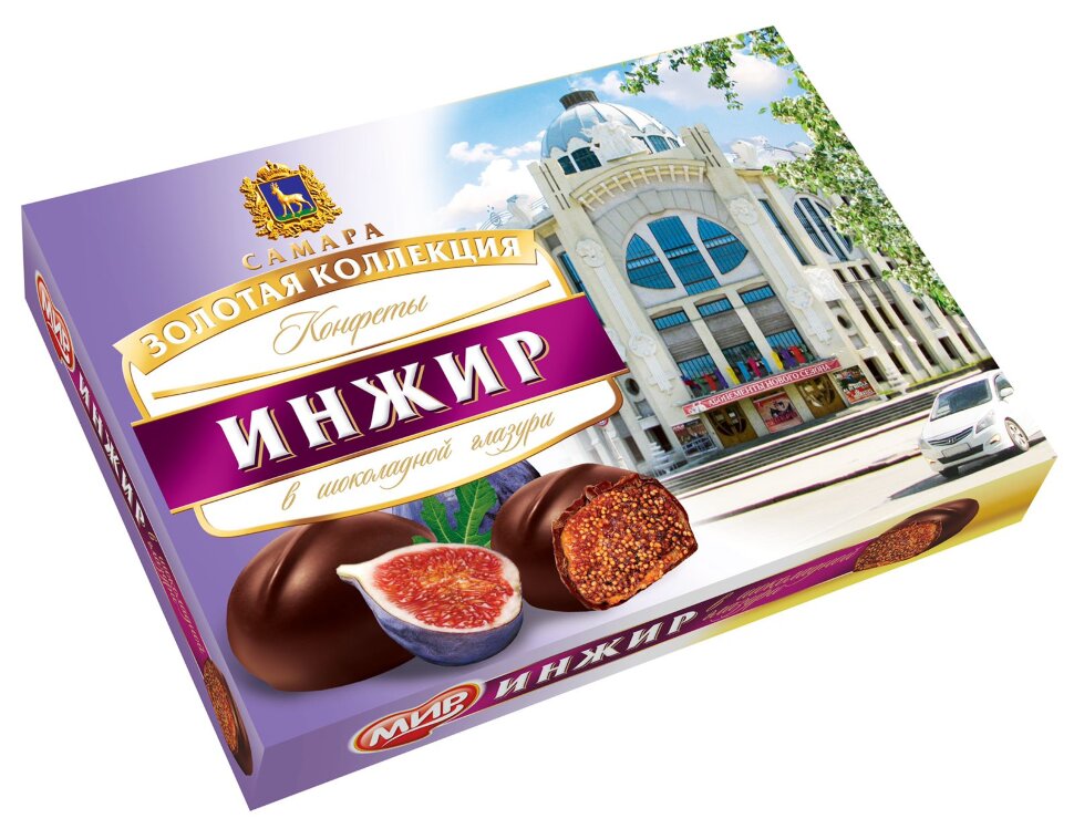  КФ МИР Инжир в шоколадной глазури 160г в Перми